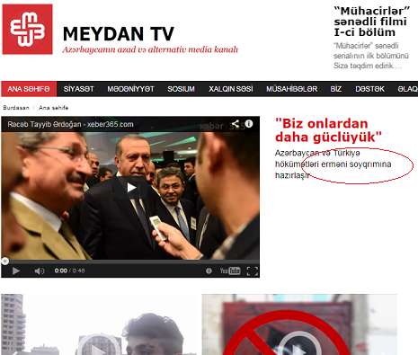 `Meydan TV` erməni `soyqırımı`nı tanıyır? - FOTOFAKT